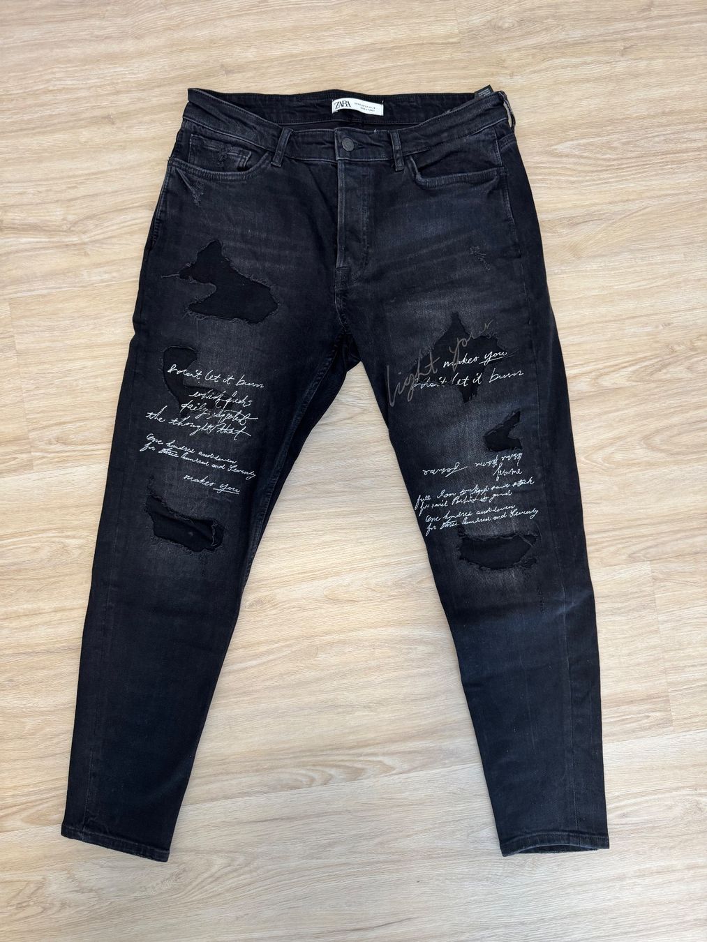 Zara Jeans: Zara Jeans schwarz, 44 – Nuovo (secondo la descrizione) da Maisprach venduto da jokoundklaas