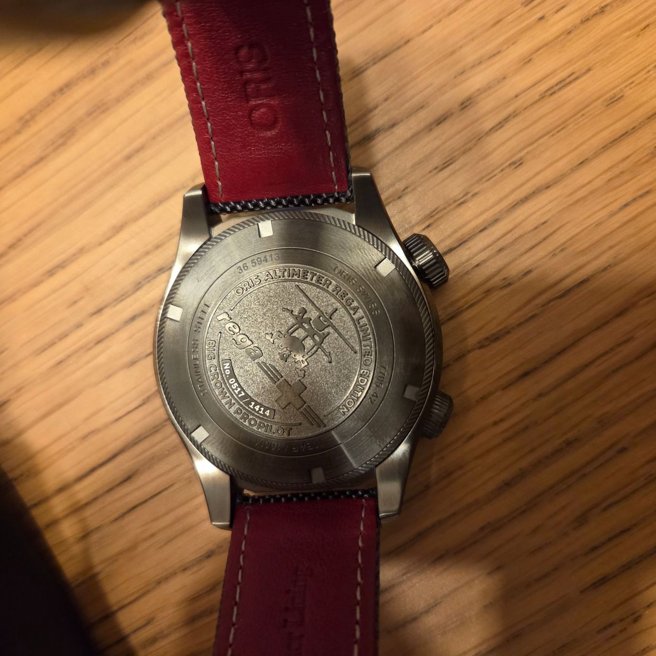 Oris Orologi: Oris Big Crown Propilot Altimeter Rega Limited Edition – Usato da Nyon venduto da gregory.keller 2