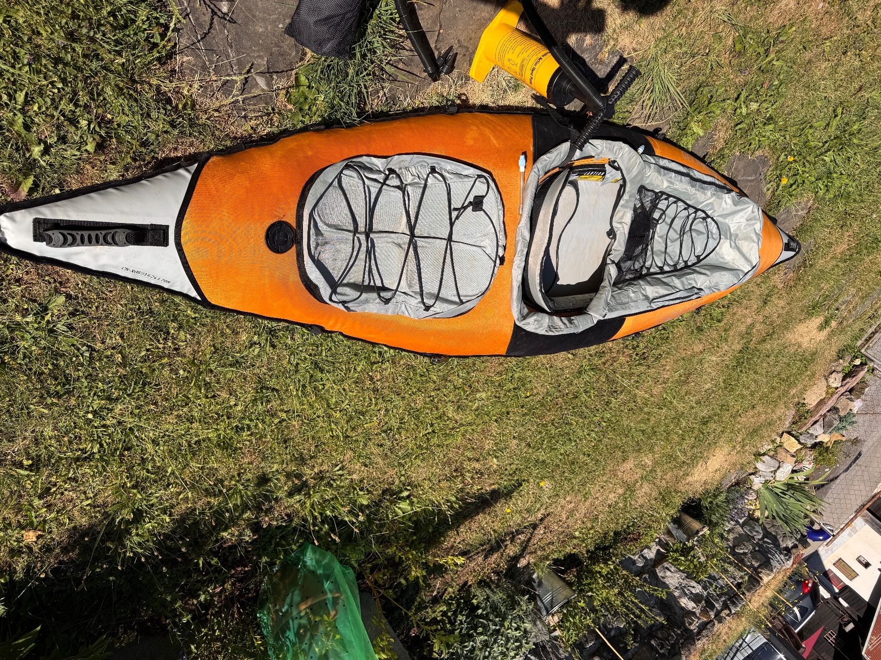 Barche: Kayak gonflable Stearns Cordova 130 – Usato da Leysin venduto da Serpo