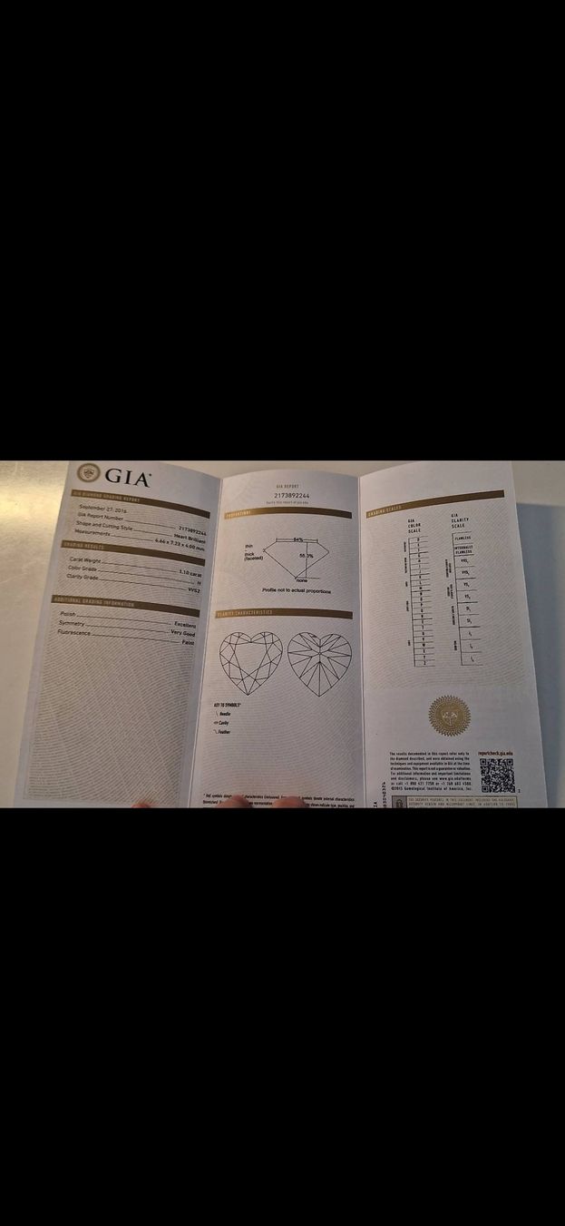 Anelli: Eleganter Herzdiamant Ring mit GIA – Nuovo (secondo la descrizione) da Flühli LU venduto da Hrgiger 1