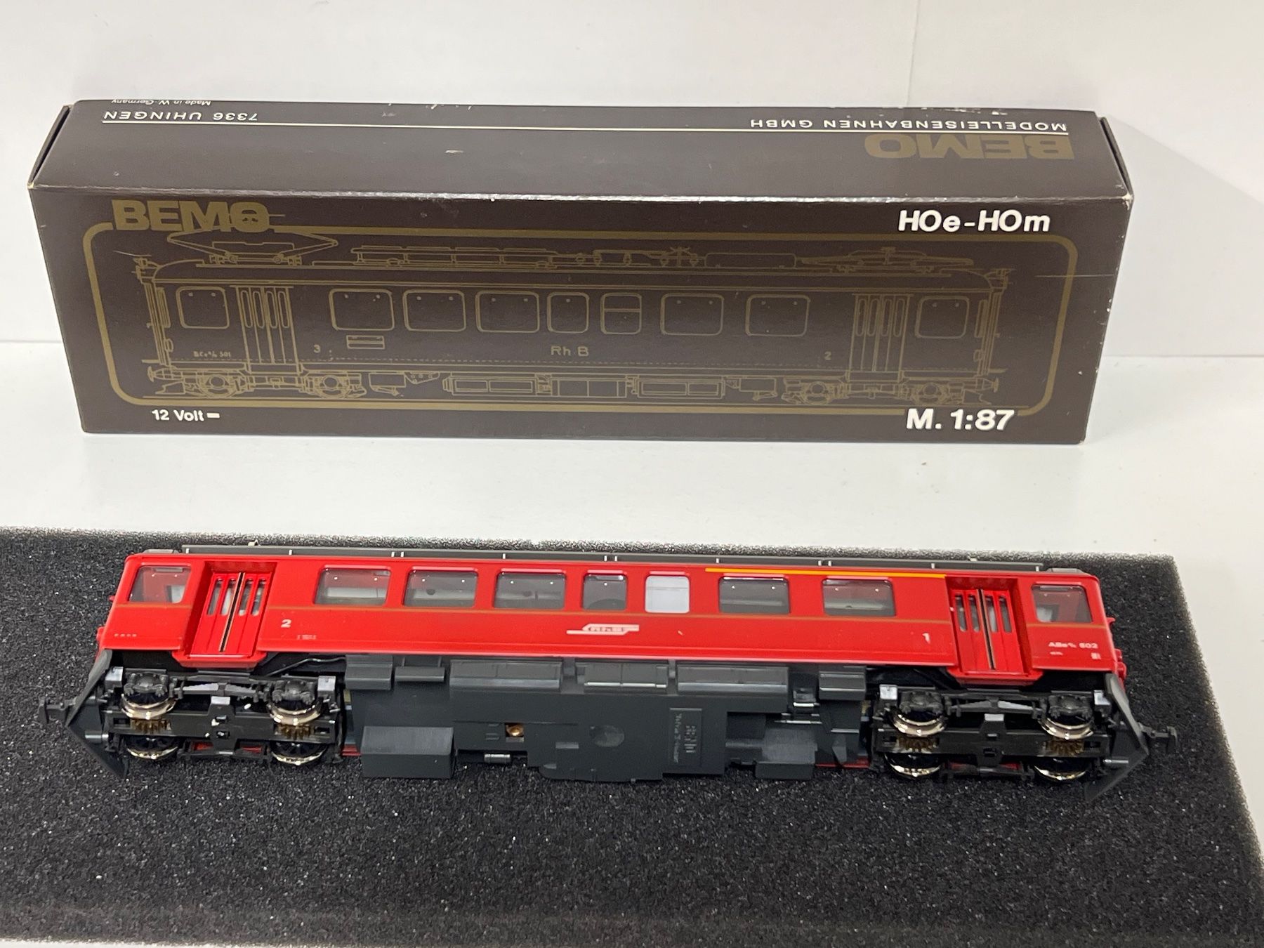 Bemo Modellini di ferrovie: Bemo H0m 1265/2 - RhB ABe 4/4 Nr.502 – Nuovo (secondo la descrizione) da Neuenhof venduto da ludovicco 7