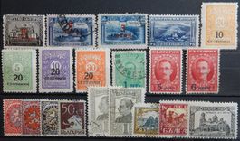 Bulgarien ex. Kat. 178-195 */gest. 1924/26