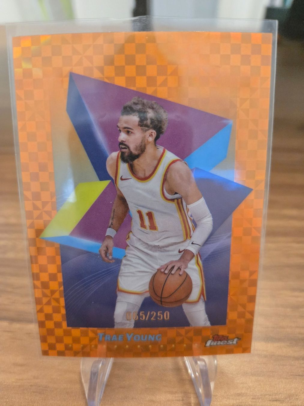 Topps Carte collezionabili: Trae Young Topps Finest 2023/24 65/250 – Usato da Pregassona venduto da med_fk22
