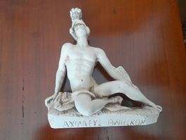 Statuette Achille albâtre reconstitué