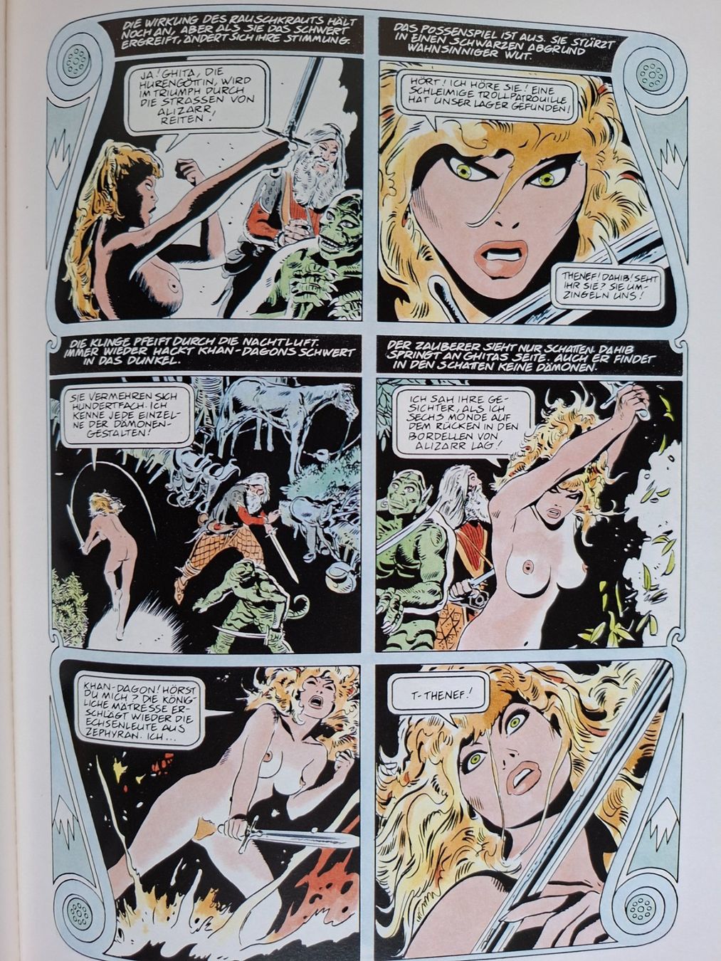 Fumetti: Erotik Comic 1991 , GHITA  , Frank Thorne – Usato da Schwanden Sigrisw venduto da cadieux71 8