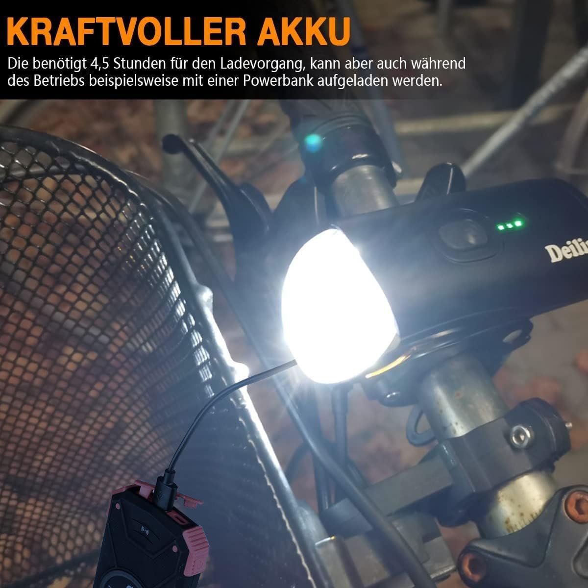 Ersatzteile: Fahrradlicht Set, USB Aufladbar – Neu und originalverpackt aus Nuglar von SaleRitter 6