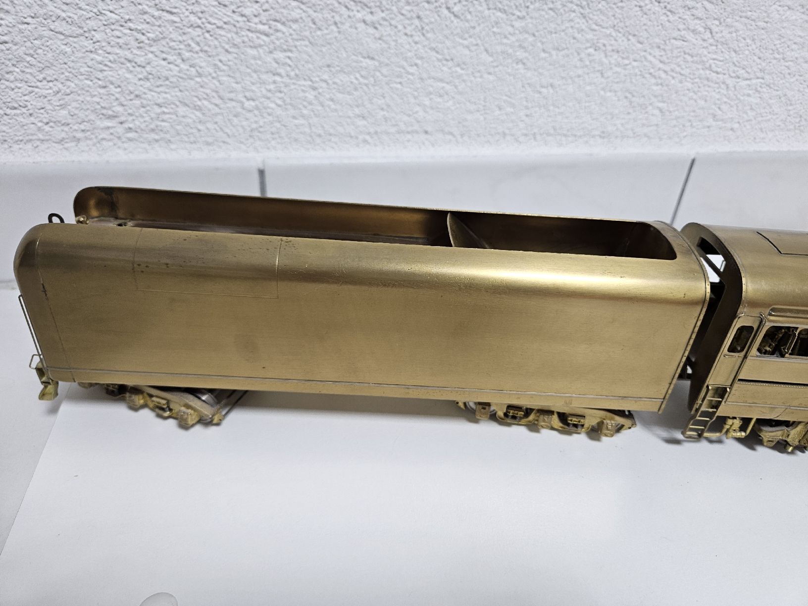 Modellini di ferrovie: Dampflokomotive Alco Models Messing Spur H0 ungetestet – Usato da Schlieren venduto da Bestleo 2