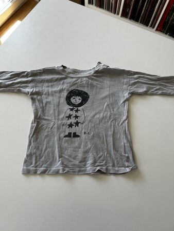 Baby Shirt Bobo Choses stars grey size 12 months