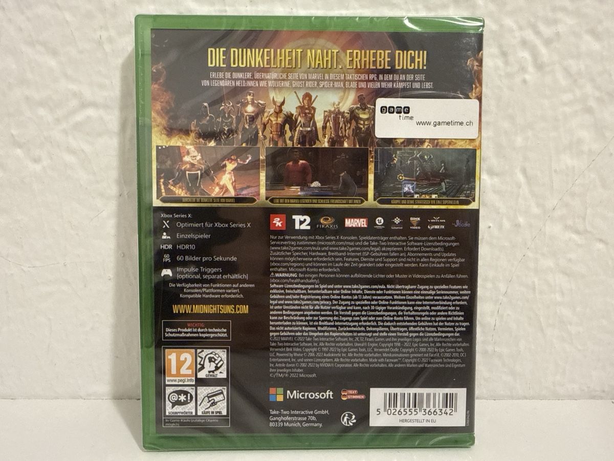 Microsoft Spiele: Marvel's Midnight Suns Enhanced Edition Xbox Series X - NEW! – Neu und originalverpackt aus Ehrendingen von bubulence 1