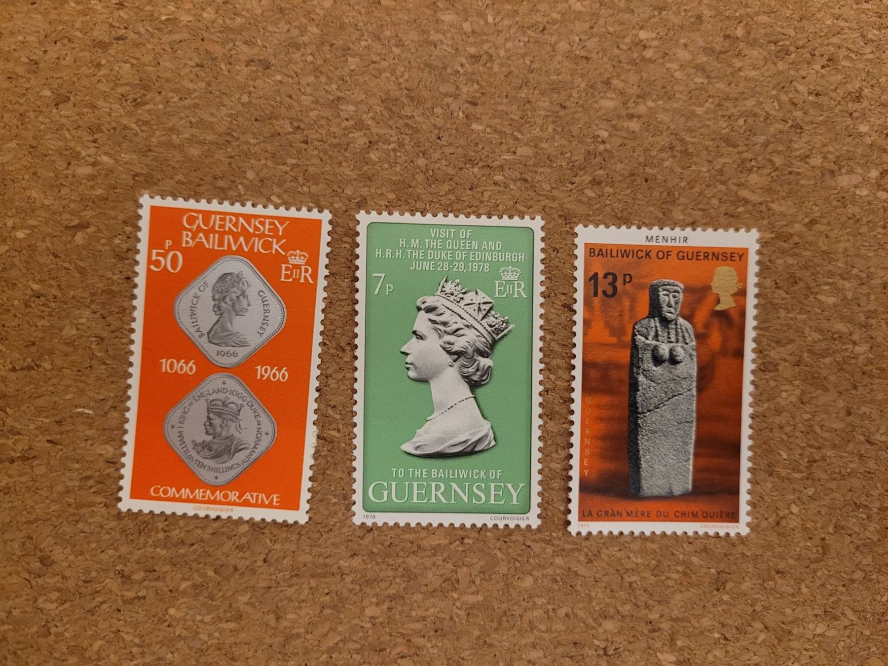 Alle Briefmarken: Marken Guernsey – Gebraucht aus Inwil von Flower2325