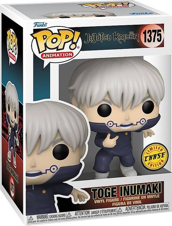 Funko Pop! Animation: Jujutsu Kaisen - Toge Inumaki Chase Bundled With A Byron's Attic Protector - View #2