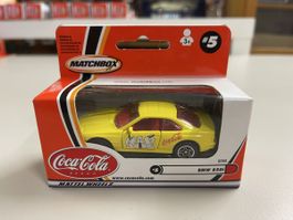 Matchbox Coca-Cola BMW 850i, Gelb, Neu in OVP, Top Zustand
