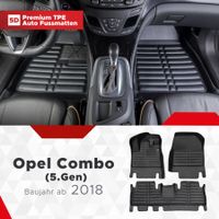 5D Premium Auto Fussmatten für Opel Combo E (5.Gen) ab 2018