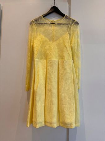 Sandro kleid 36 gelb