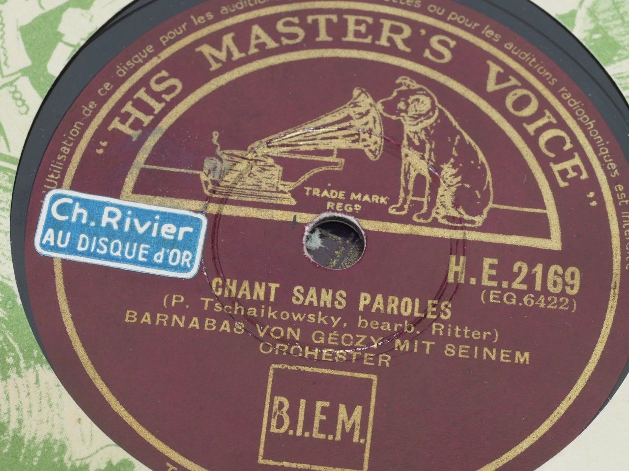Vinyles: DISQUES 78 TOURS – D'occasion à Lausanne par Leag 8