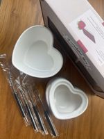 Herzförmiges Fondue-Set, Wintergenuss für Zwei!❤️‍🔥🍫😋