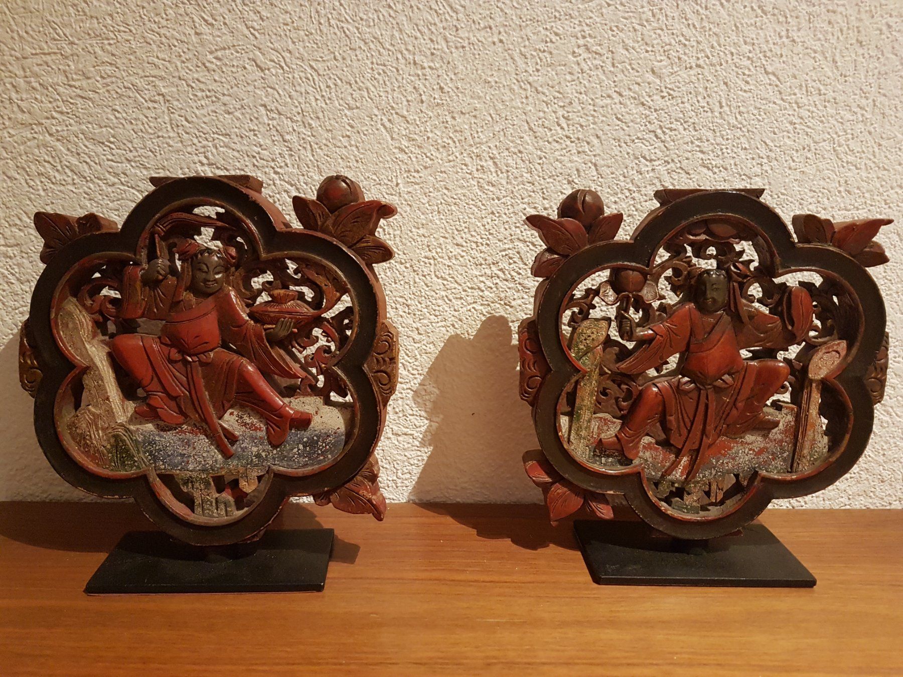 Sculture & Statue: Kabinett Deko Japan Holzrelief – Usato da Wallisellen venduto da Swissline11