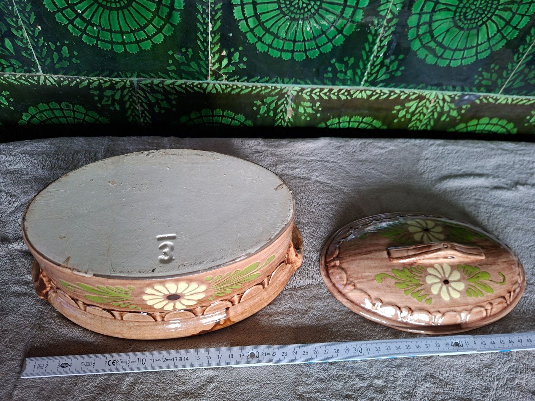 Ciotole: Wunderschöne Terrine mit Deckel, Vintage, Handarbeit – Nuovo (secondo la descrizione) da Otelfingen venduto da silver-moon 3