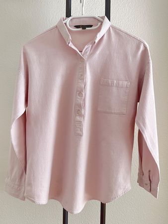 Damen Casual Bluse aus Baumwolle - Größe S