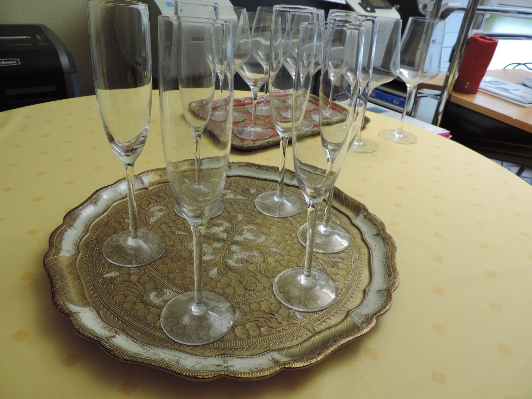 Gläser: Champagner Gläser – Neu (gemäss Beschreibung) aus Menziken von Feh 1