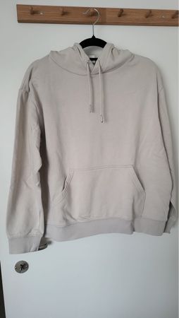 Sweat à capuche beige