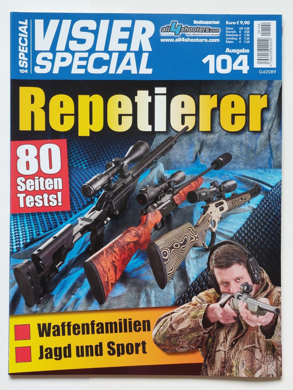 Riviste & Magazine: VISIER Special Nr. 104 - Repetierer – Usato da Liebefeld venduto da Helveticus6