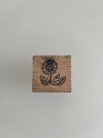 Motivstempel Sonnenblume 3cmx3cm