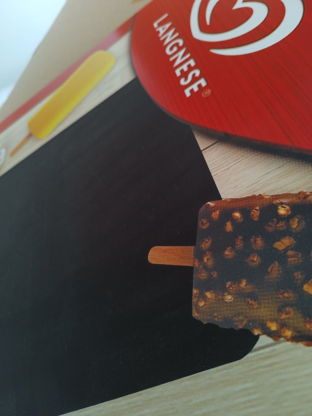 Schilder: Alte Werbe Tafel / Langnese - Jetzt ein Eis mit Thermometer – Gebraucht aus Brugg AG von Ente015 3