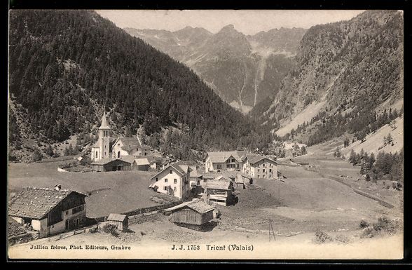 Cartoline postali: Trient, Ortsansicht aus der Vogelschau – Usato da Berlin venduto da bartko-reher