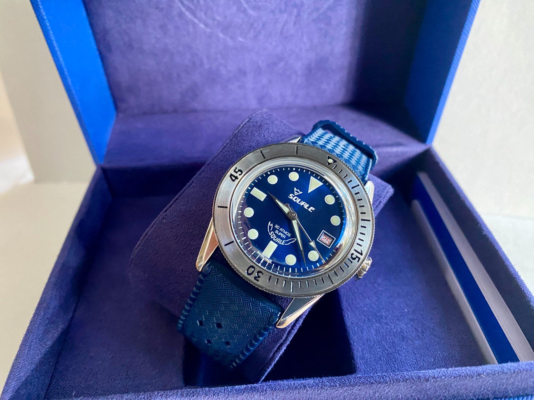 Squale Orologi: SQUALE Super Blue 39 automatic New ! – Nuovo (secondo la descrizione) da Genthod venduto da Fejmeo 3