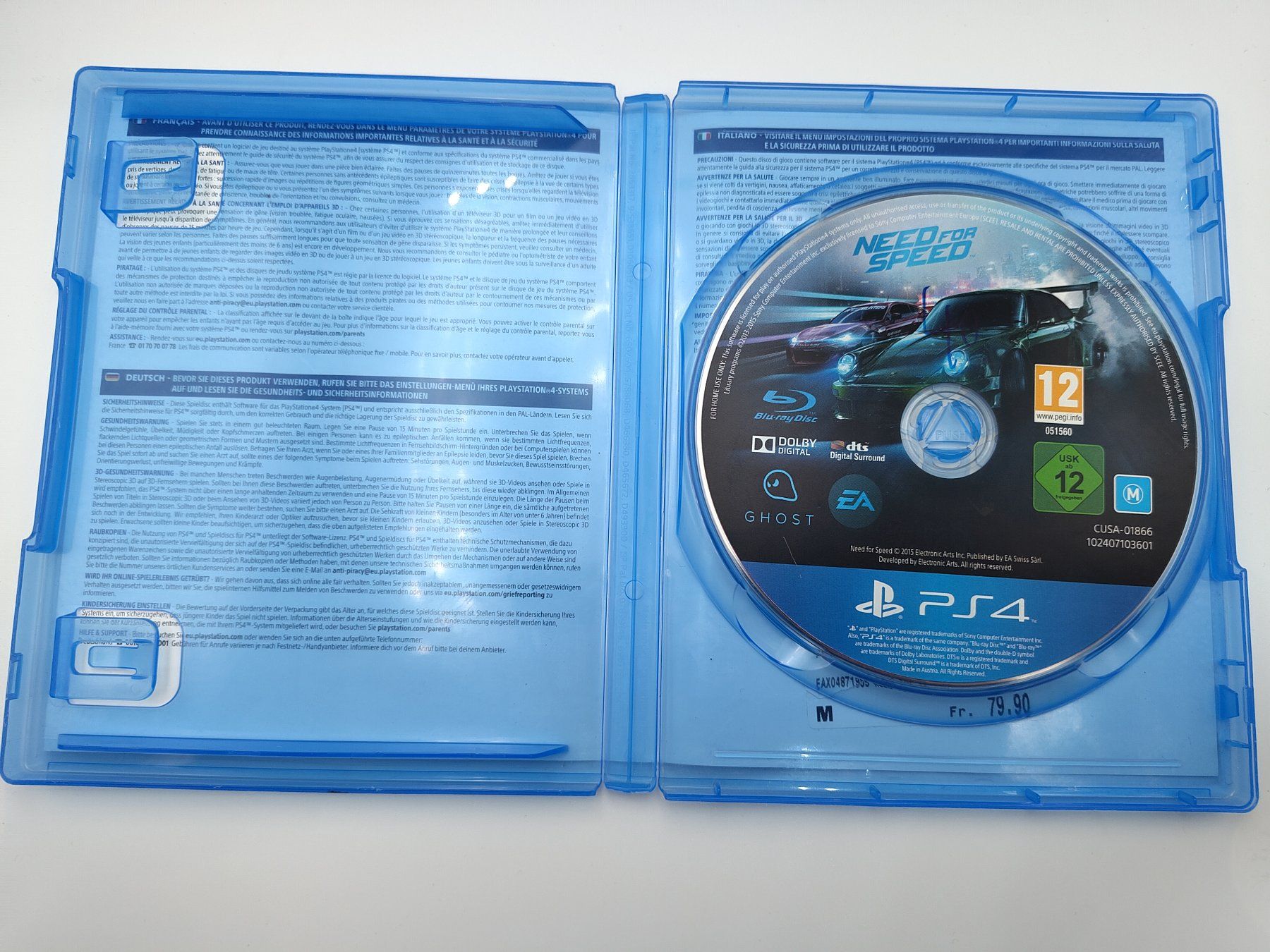Sony Giochi: Need for Speed (Playstation 4 / PS4) – Usato da Kloten venduto da SuperRetroPixels 2