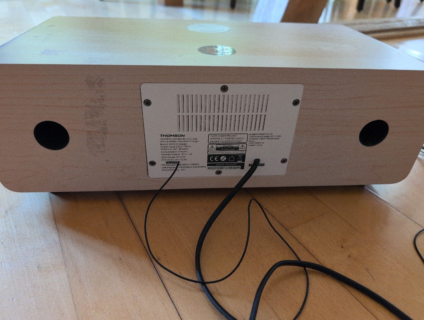 Audio- & Mediensysteme: Radio Anlage Thomson Holzgehaeuse CD USB Bluetooth DAB+  – Gebraucht aus Deitingen von coimbatore 2