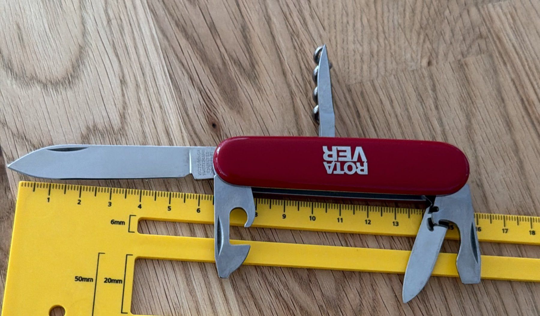Victorinox Coltelli tascabile: VICTORINOX SACKMESSER ROTA VER – Usato da Zürich venduto da Frei-Occasionen 9