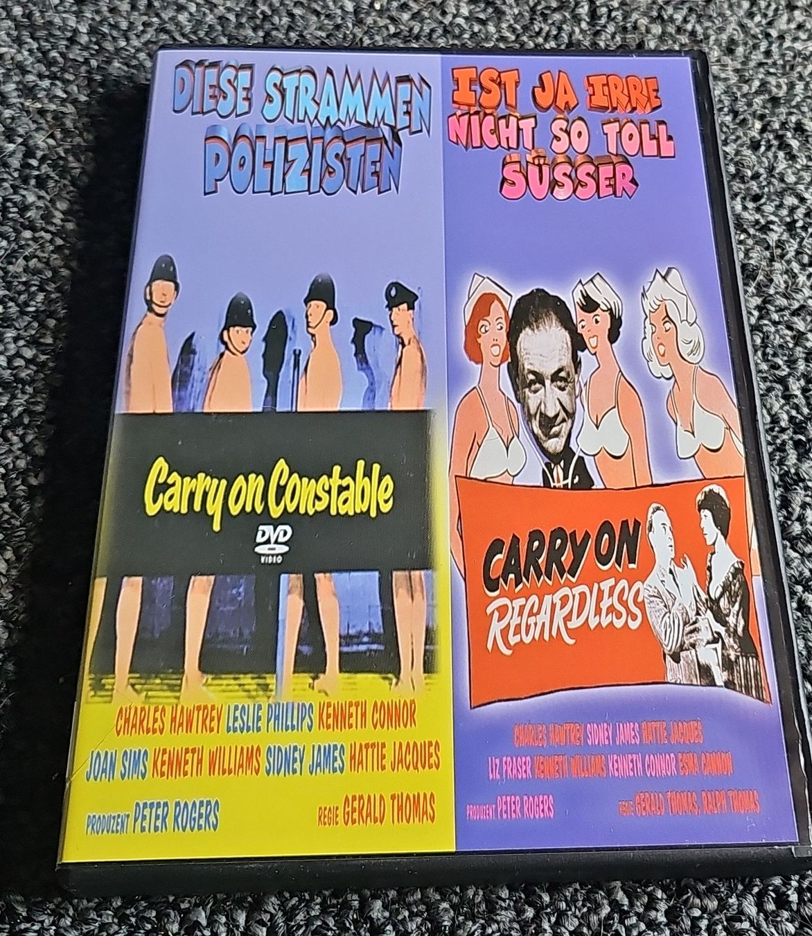 Tous les DVDs: Carry on Constable/Regardless DVD Doppelpack (22059) – D'occasion à Ruswil par jan_bxl5