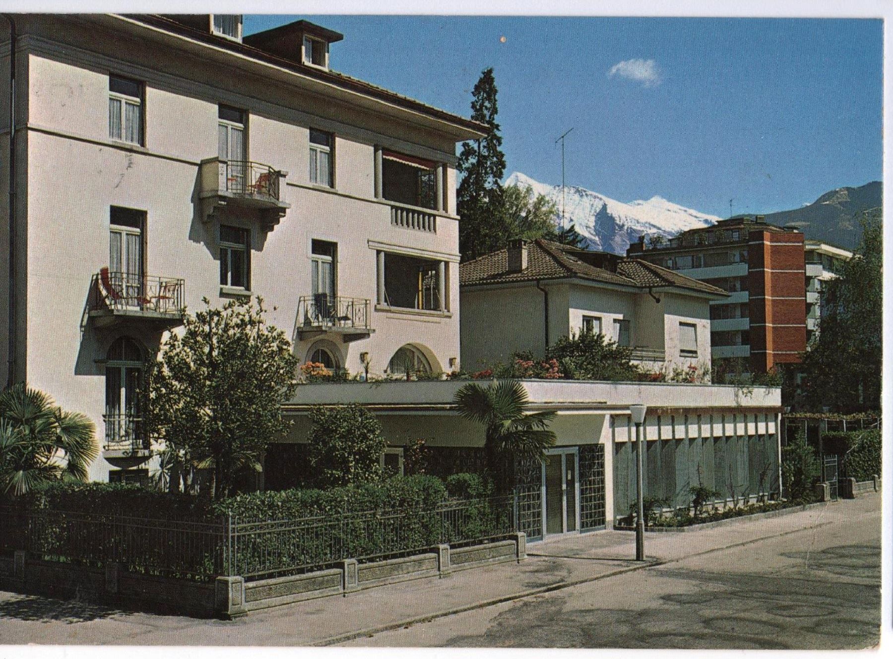 Ansichtskarten: LOCARNO Pensione Casa Lydia – Gebraucht aus Jona von philajona