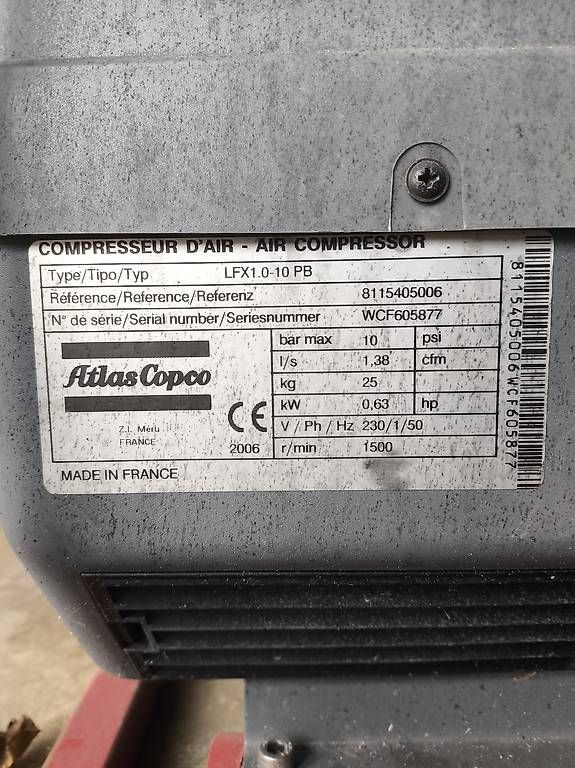 Atlas Copco Kompressoren: Atlas Copco LFX Super Flow Kompressor gebraucht – Gebraucht aus Belp von kie_8tzq 3