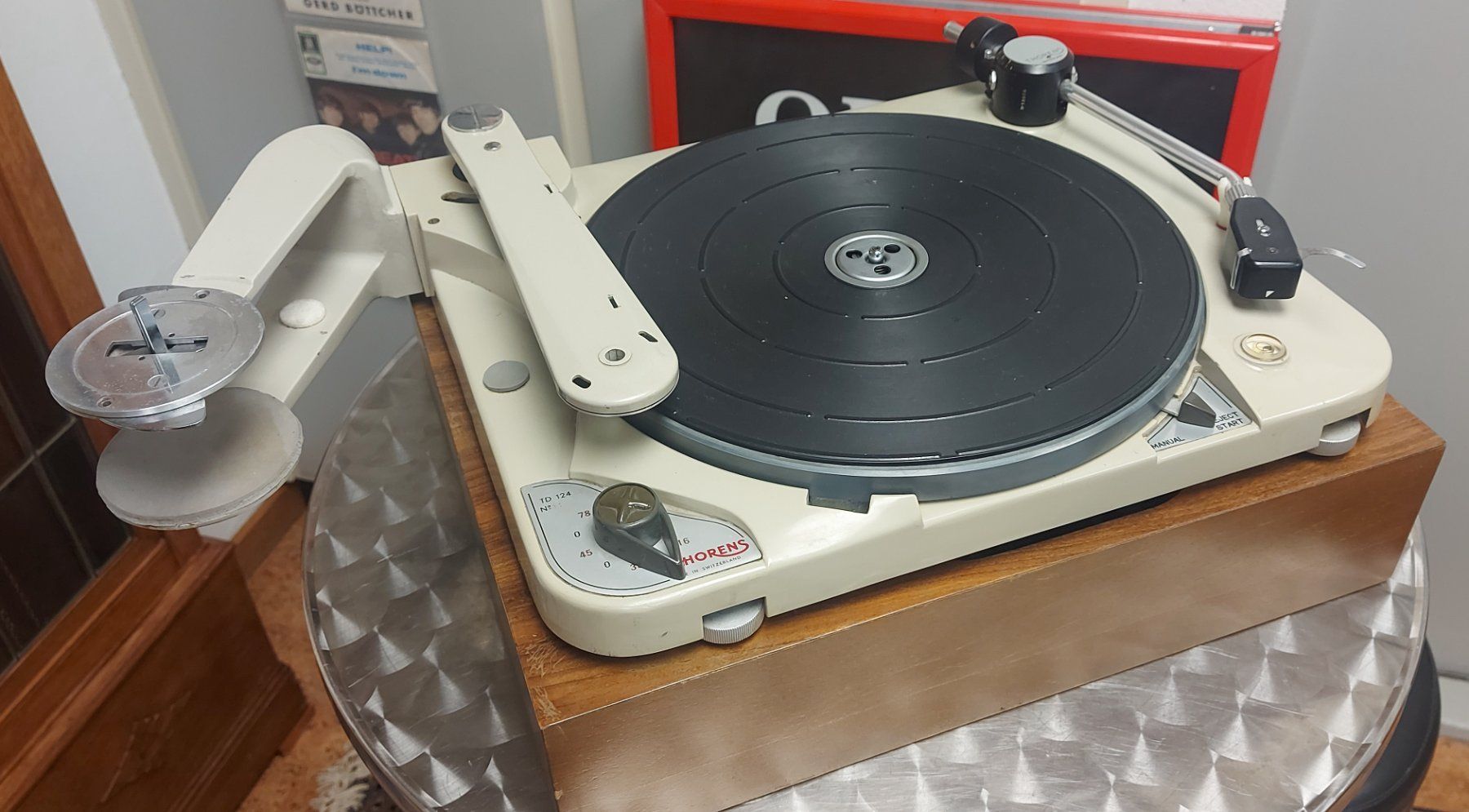 Thorens Plattenspieler: Thorens 224 Baujahr 1962 – Gebraucht aus Herzogenbuchsee von phonowelt 3