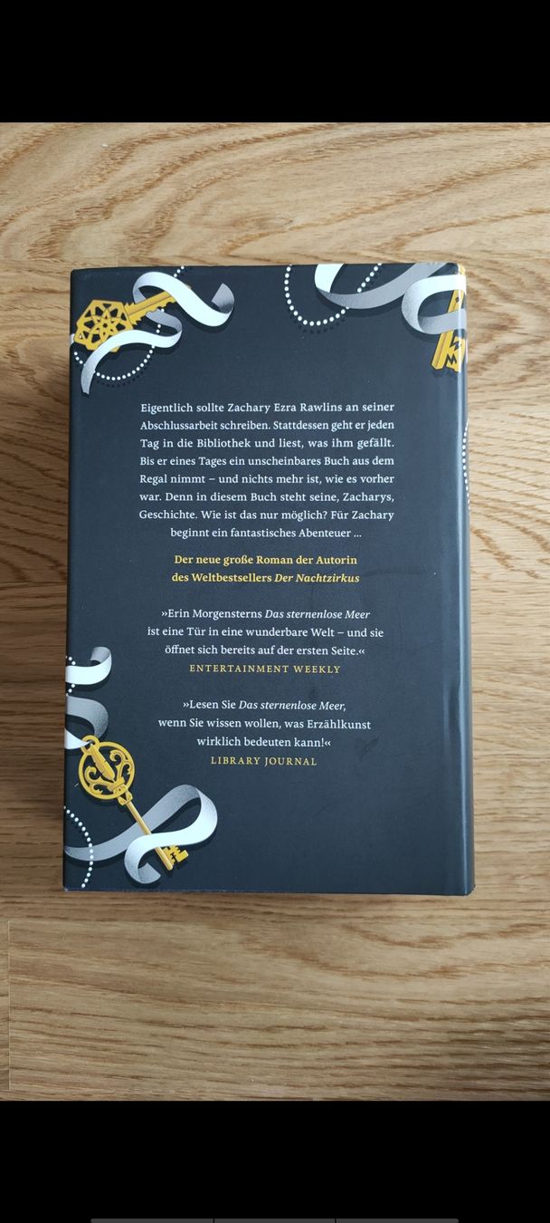 Libri: Erin Morgenstern "Das sternlose Meer" Roman – Nuovo (secondo la descrizione) da Bern venduto da buonsa 2