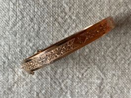 antiker Jugendstil Armreif aus Rotgold um 1900