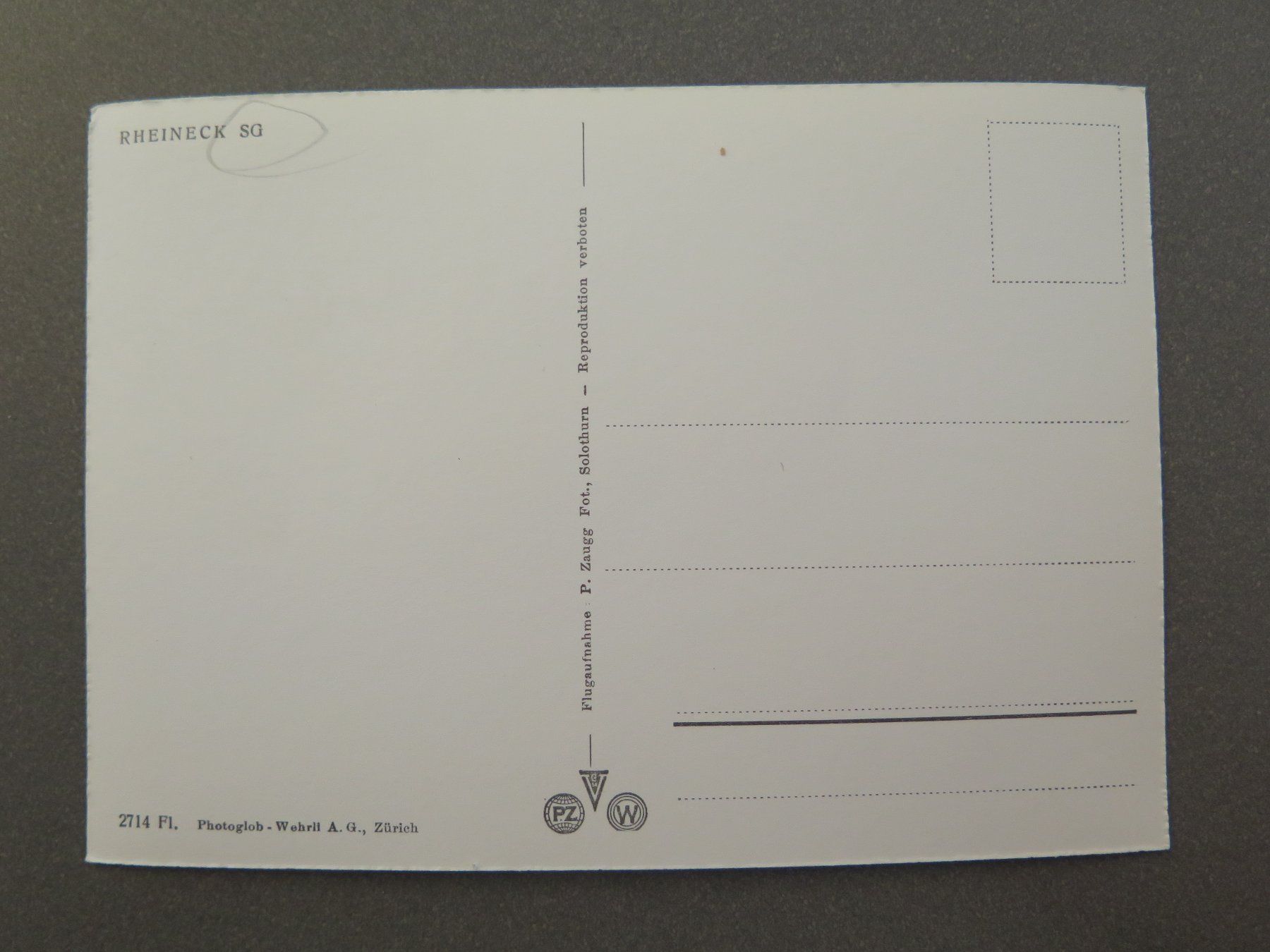 Cartoline postali: RHEINECK - FLUGAUFNAHME – Usato da Wittenbach venduto da lipasal 1
