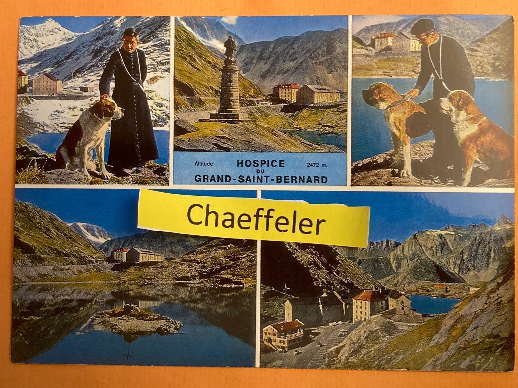 Cartes postales: Hospice du Grand Saint Bernard – D'occasion à Zürich par Chaeffeler