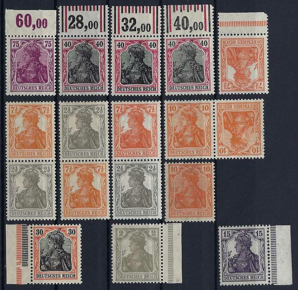 Tutti i francobolli: Deutsches Reich gute postfrische Werte LUXUS – Usato da Hitzkirch venduto da walti1959