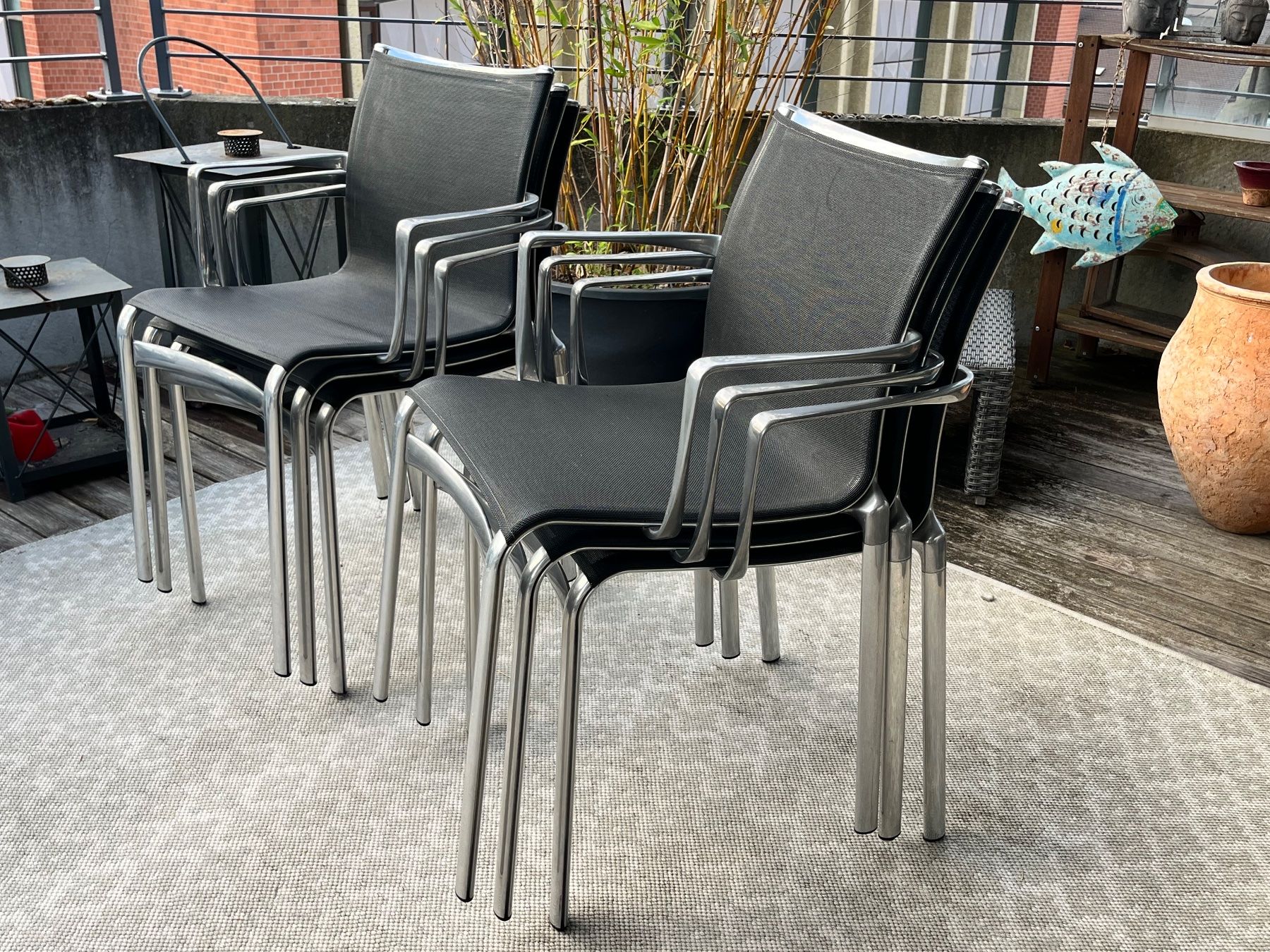 Alias Stühle: 6er Set ALIAS Big Frame 44 mit Armlehne, stapelbar – Gebraucht aus Basel von ang_vcb8 1