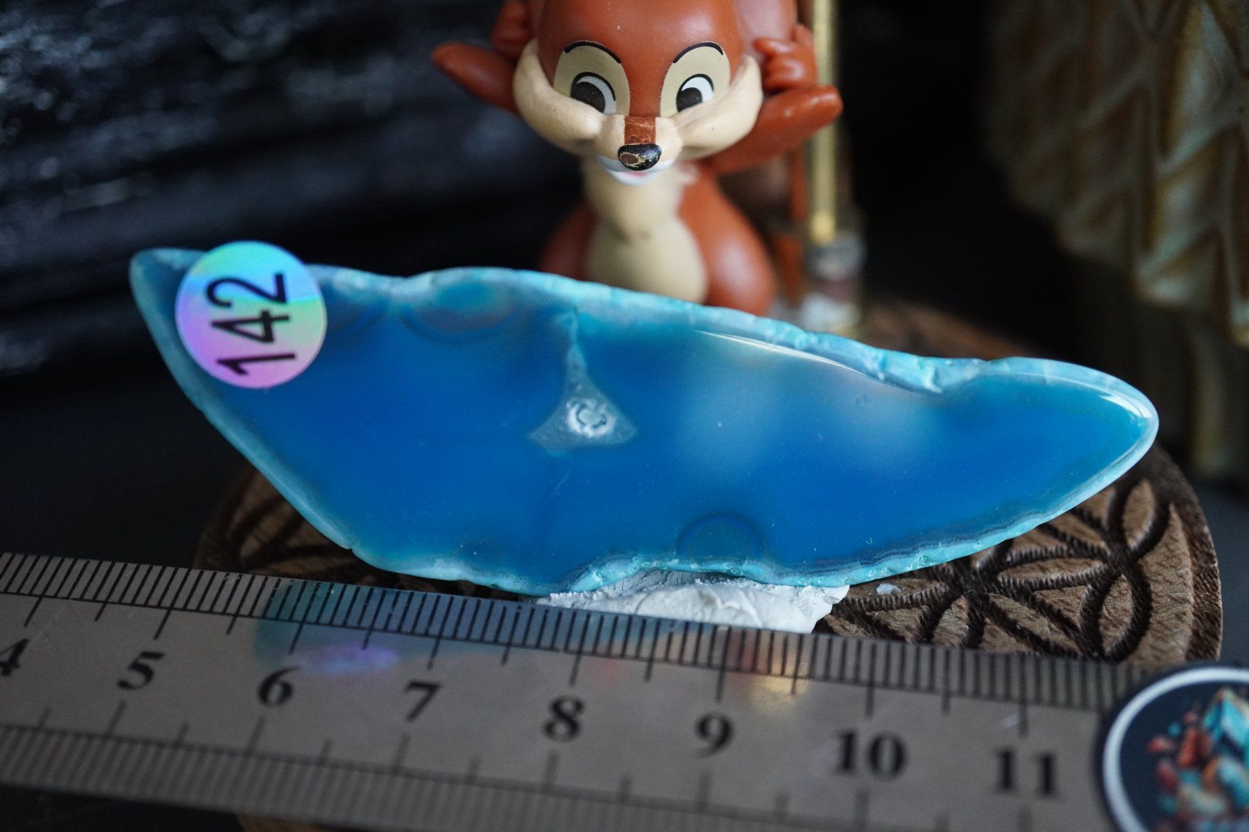 Mineralien & Heilsteine: Achat Scheibe Blau  ab  1.-     Räumung – Neu und originalverpackt aus Eschenbach SG von topstone 1