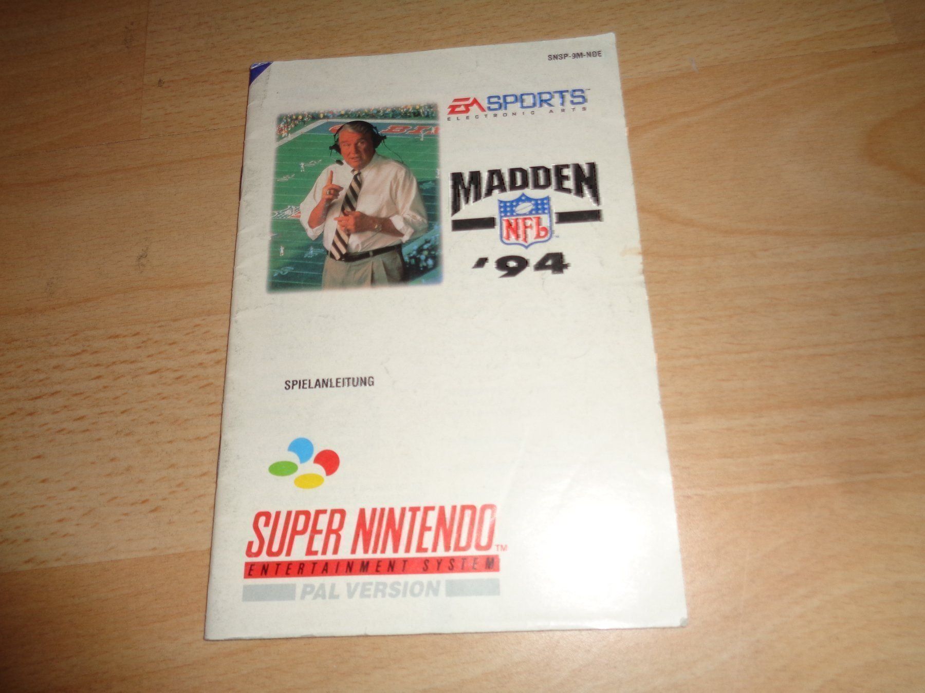 Giochi: Anleitung zu Madden NFL 94 SNES – Usato da Olten venduto da Disc-Ausverkauf