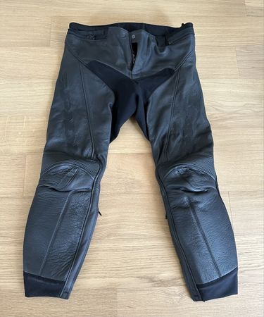 Schwarze Motorradlederhose Teker 2 von Spidi