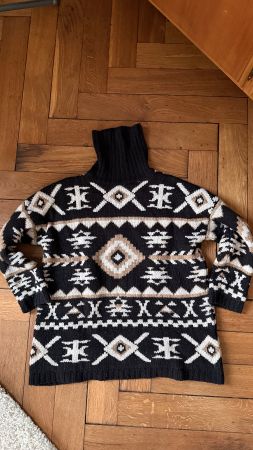 Warmer ZARA Strickpullover mit Rollkragen