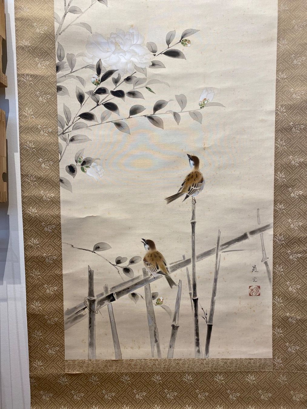 Poster & Bilder: Rollbild Japan Kakejiku „Suzume" – Gebraucht aus Bern von mbtiti 5