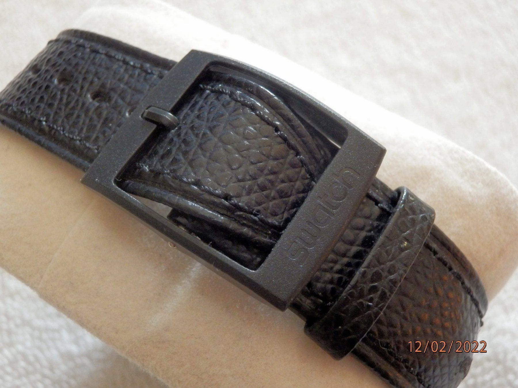 Swatch Orologi: Swatch 1991 Automatic, Leder Armband – Usato da Ueberstorf venduto da dinbau 4
