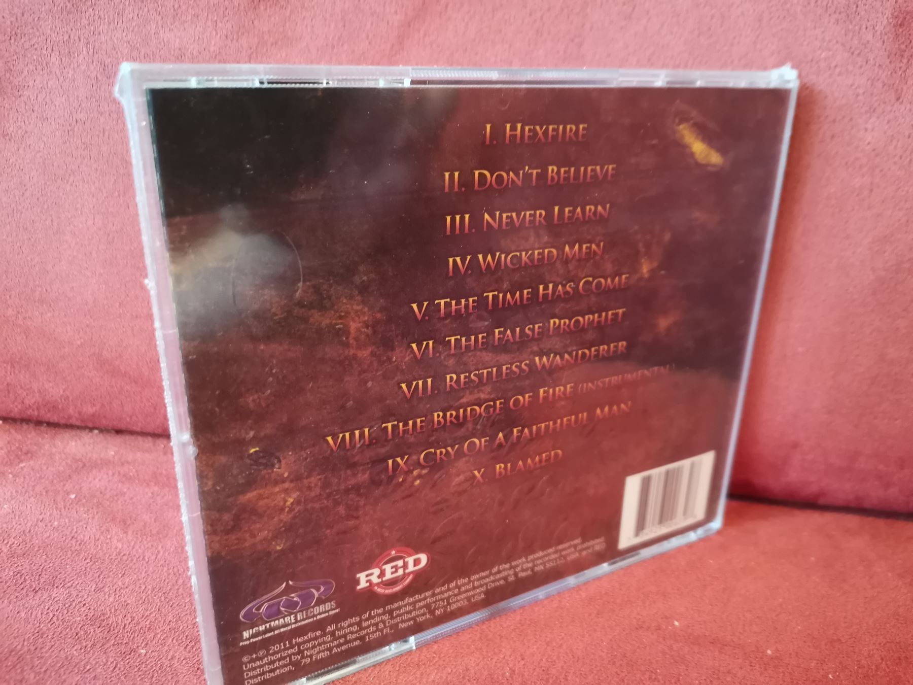 CD: Hexfire Fire Of Redemption CD – Nuovo e nell'imballaggio originale da Zofingen venduto da noise123 1